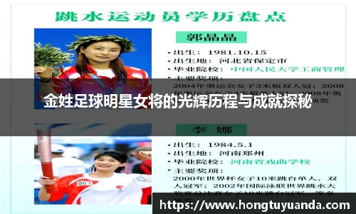 金姓足球明星女将的光辉历程与成就探秘